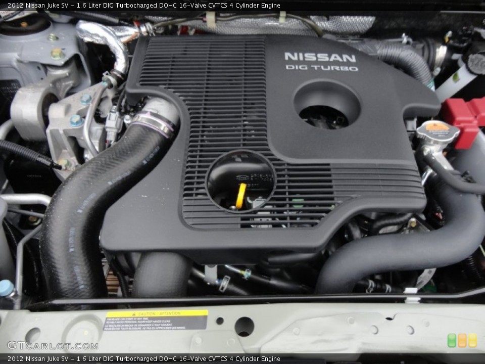 1.6 Liter DIG Turbocharged DOHC 16-Valve CVTCS 4 Cylinder Engine for the 2012 Nissan Juke #60959004