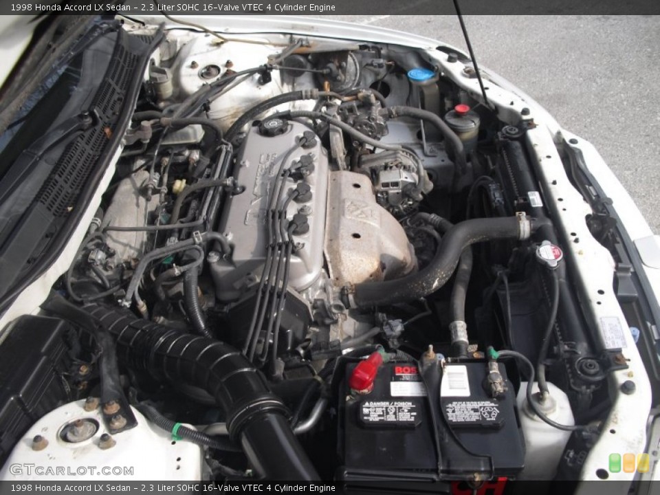 2.3 Liter SOHC 16-Valve VTEC 4 Cylinder Engine for the 1998 Honda Accord #60960819