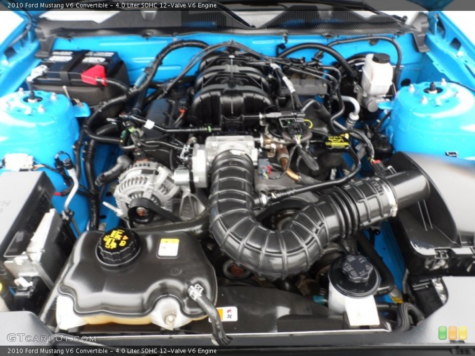4.0 Liter SOHC 12-Valve V6 Engine for the 2010 Ford Mustang #60963909