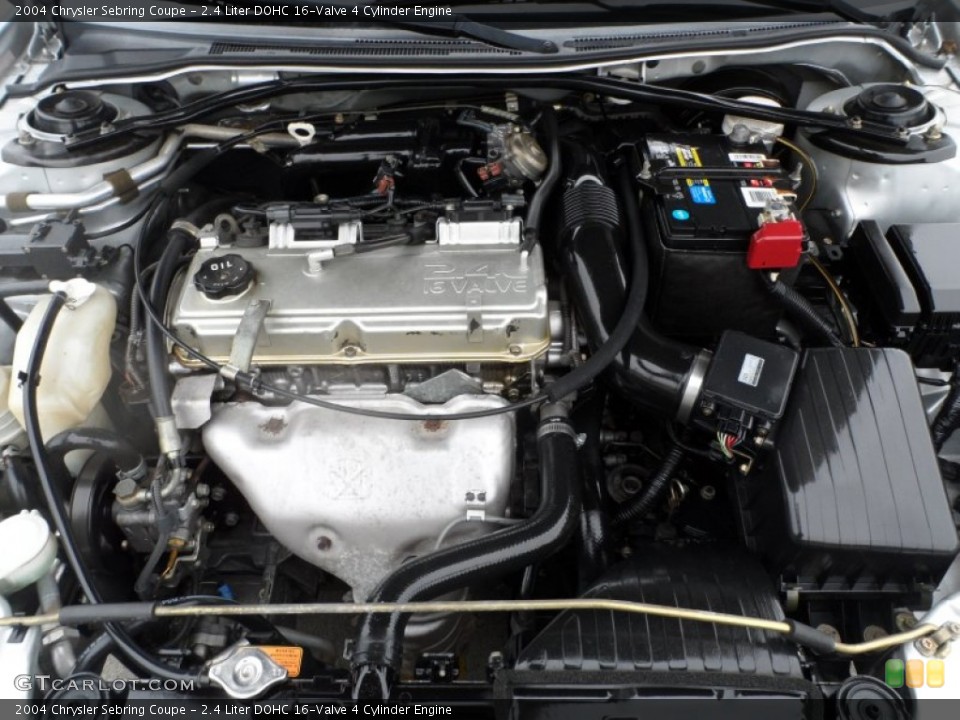 2.4 Liter DOHC 16-Valve 4 Cylinder Engine for the 2004 Chrysler Sebring #60964596