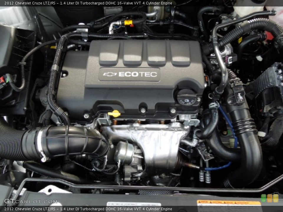 1.4 Liter DI Turbocharged DOHC 16-Valve VVT 4 Cylinder Engine for the 2012 Chevrolet Cruze #60965307