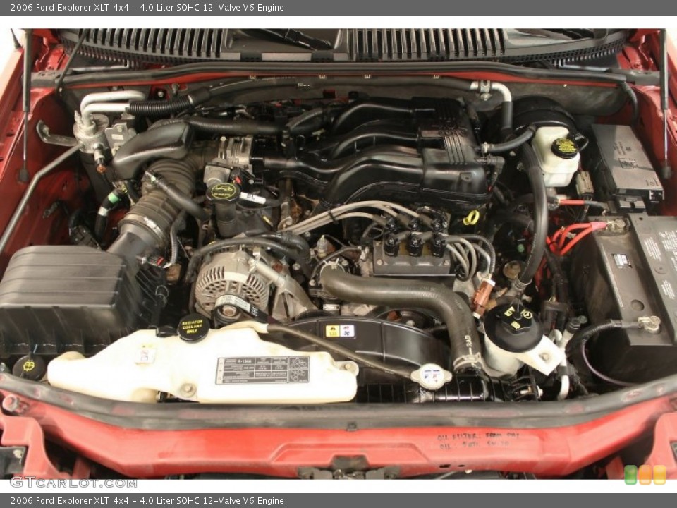 4.0 Liter SOHC 12-Valve V6 Engine for the 2006 Ford Explorer #60968400