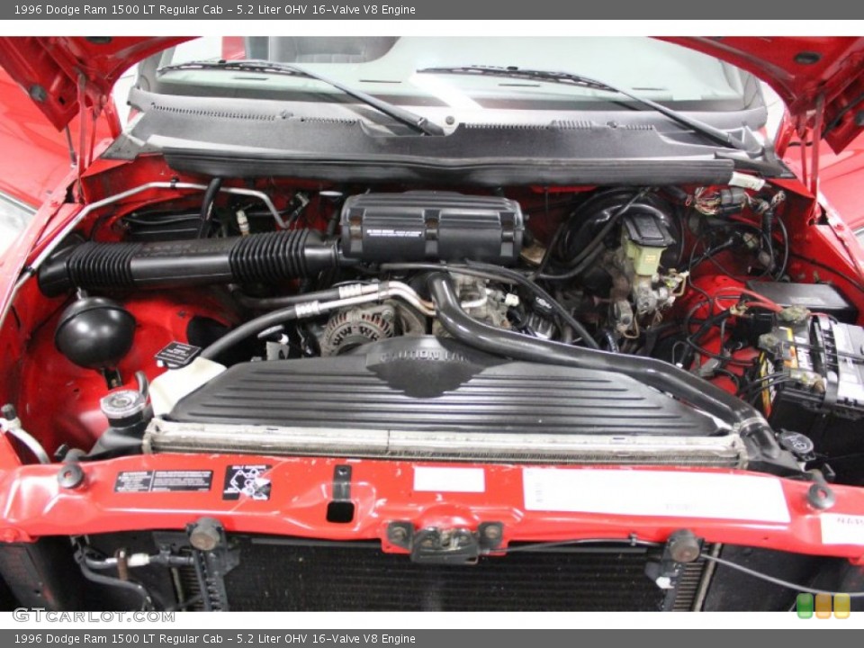5.2 Liter OHV 16-Valve V8 Engine for the 1996 Dodge Ram 1500 #60970143 |  GTCarLot.com