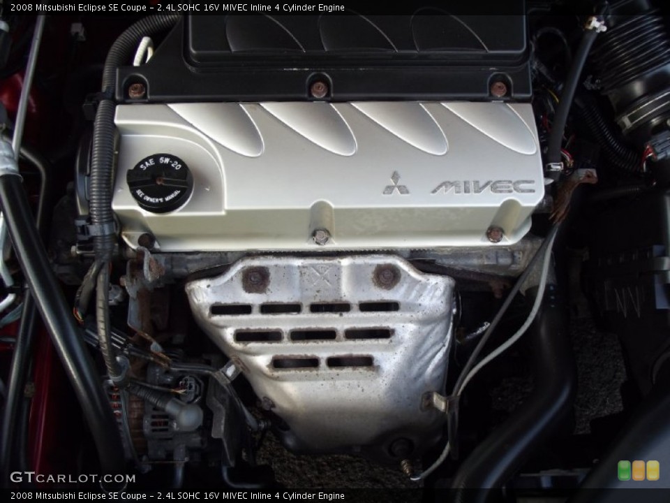 2.4L SOHC 16V MIVEC Inline 4 Cylinder Engine for the 2008 Mitsubishi Eclipse #60970341