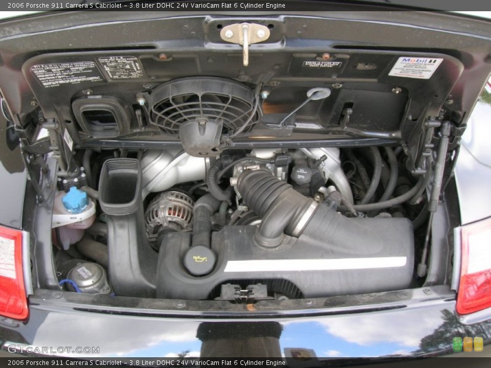 3.8 Liter DOHC 24V VarioCam Flat 6 Cylinder Engine for the 2006 Porsche 911 #60974529