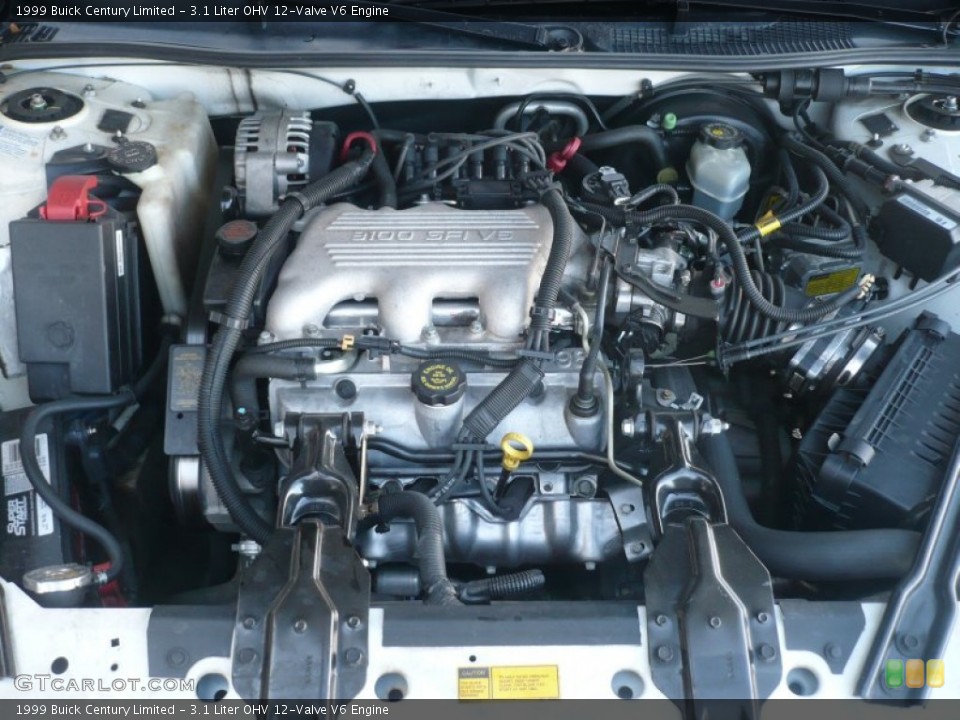 3.1 Liter OHV 12-Valve V6 Engine for the 1999 Buick Century #60978868