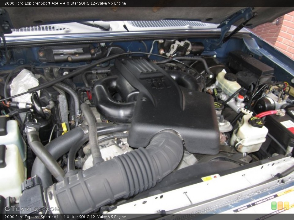 4.0 Liter SOHC 12-Valve V6 Engine for the 2000 Ford Explorer #60986980