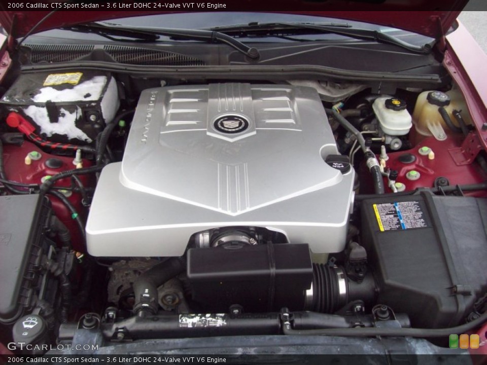 3.6 Liter DOHC 24-Valve VVT V6 Engine for the 2006 Cadillac CTS #60988422