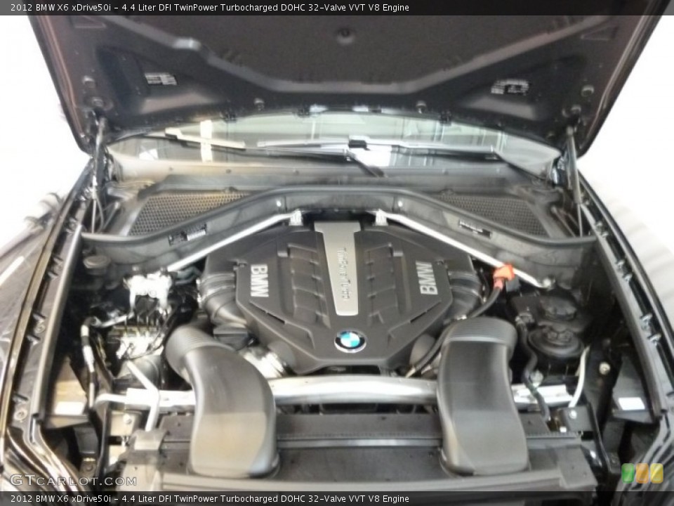4.4 Liter DFI TwinPower Turbocharged DOHC 32-Valve VVT V8 Engine for the 2012 BMW X6 #60990730