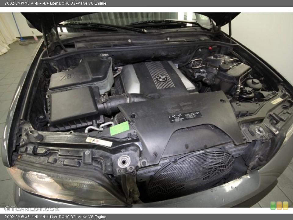 4.4 Liter DOHC 32-Valve V8 Engine for the 2002 BMW X5 #60991009