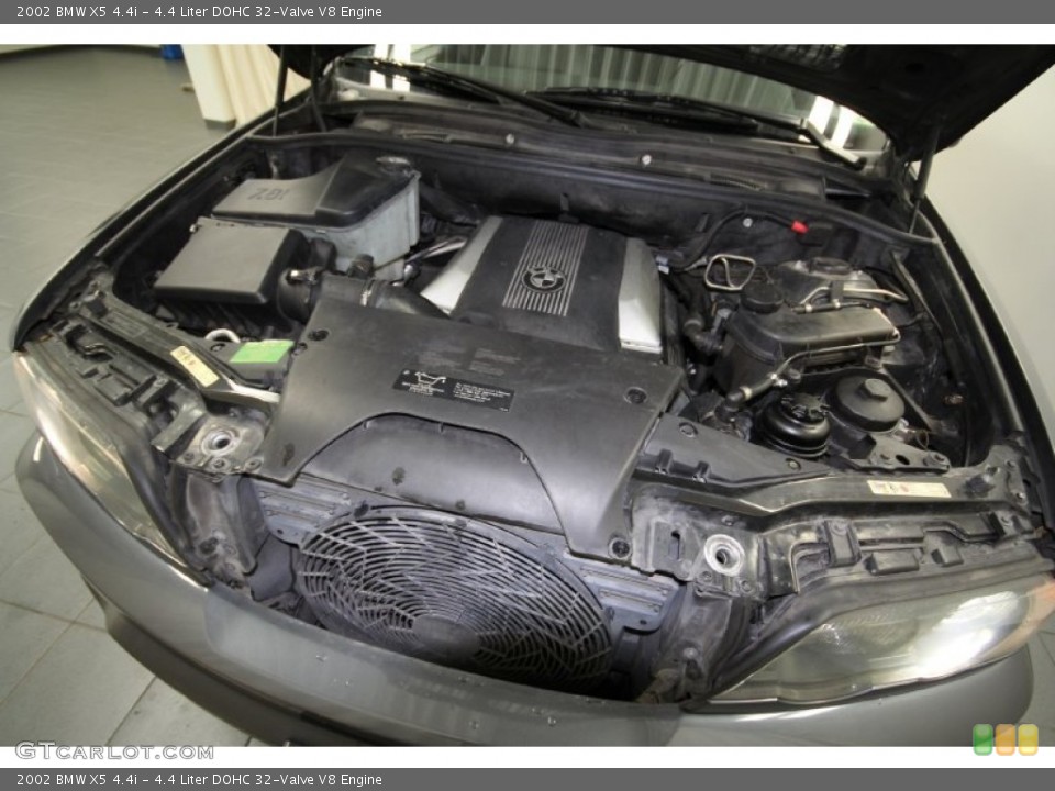 4.4 Liter DOHC 32-Valve V8 Engine for the 2002 BMW X5 #60991021