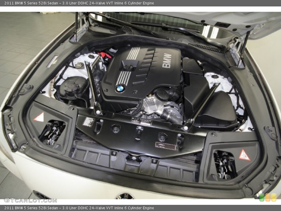 3.0 Liter DOHC 24-Valve VVT Inline 6 Cylinder Engine for the 2011 BMW 5 Series #60991763