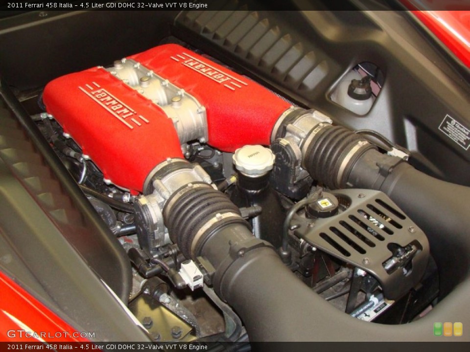 4.5 Liter GDI DOHC 32-Valve VVT V8 Engine for the 2011 Ferrari 458 #60992382