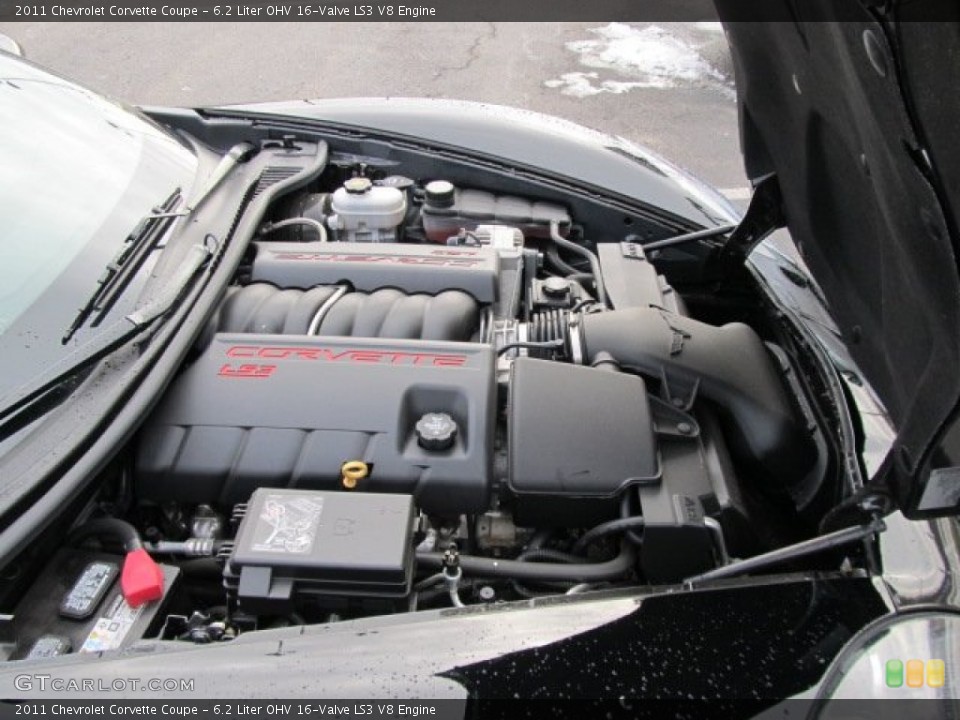 6.2 Liter OHV 16-Valve LS3 V8 Engine for the 2011 Chevrolet Corvette #60992926