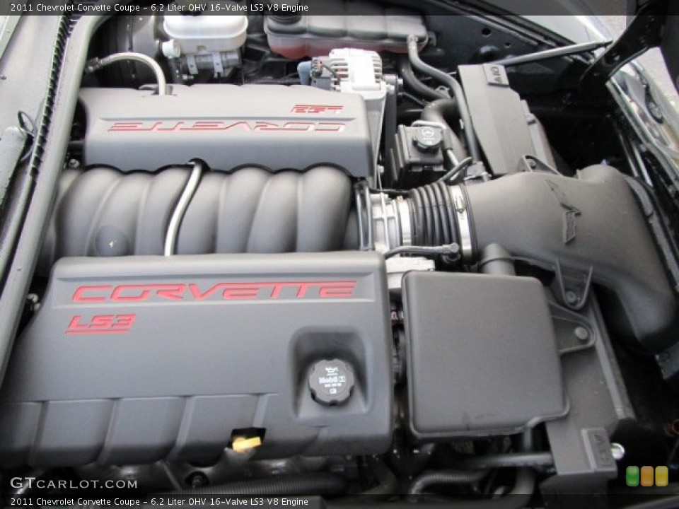 6.2 Liter OHV 16-Valve LS3 V8 Engine for the 2011 Chevrolet Corvette #60992935
