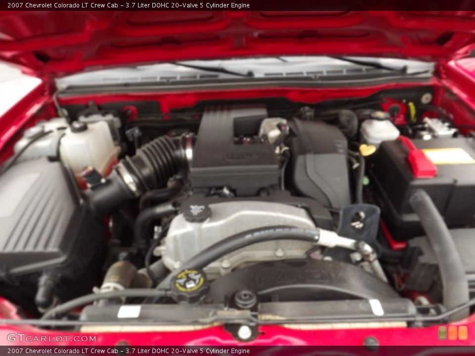 3.7 Liter DOHC 20-Valve 5 Cylinder Engine for the 2007 Chevrolet Colorado #60994360