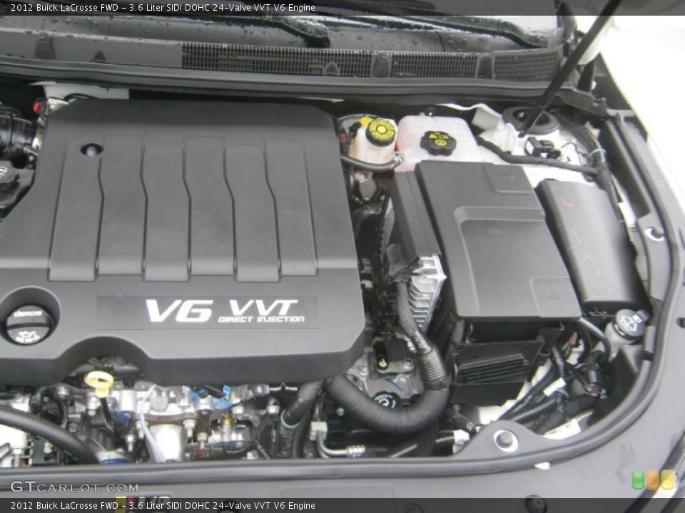 3.6 Liter SIDI DOHC 24-Valve VVT V6 Engine for the 2012 Buick LaCrosse #60995797