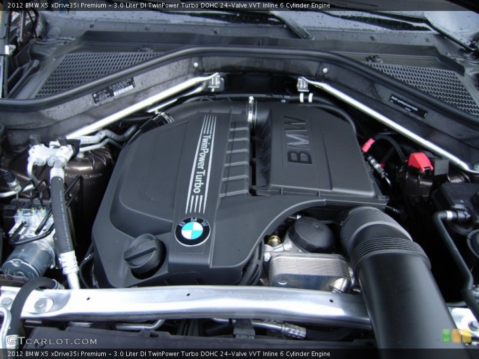 3.0 Liter DI TwinPower Turbo DOHC 24-Valve VVT Inline 6 Cylinder Engine for the 2012 BMW X5 #61003507