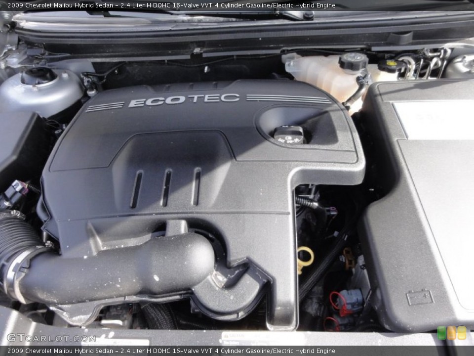 2.4 Liter H DOHC 16-Valve VVT 4 Cylinder Gasoline/Electric Hybrid Engine for the 2009 Chevrolet Malibu #61005466