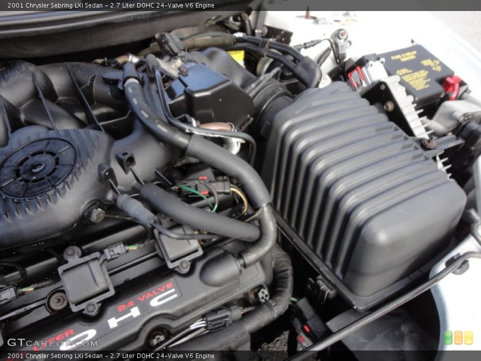 2.7 Liter DOHC 24-Valve V6 Engine for the 2001 Chrysler Sebring #61013380