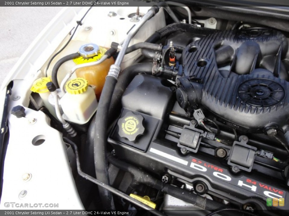2.7 Liter DOHC 24-Valve V6 Engine for the 2001 Chrysler Sebring #61013391