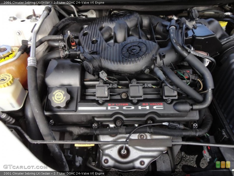 2.7 Liter DOHC 24-Valve V6 Engine for the 2001 Chrysler Sebring #61013401