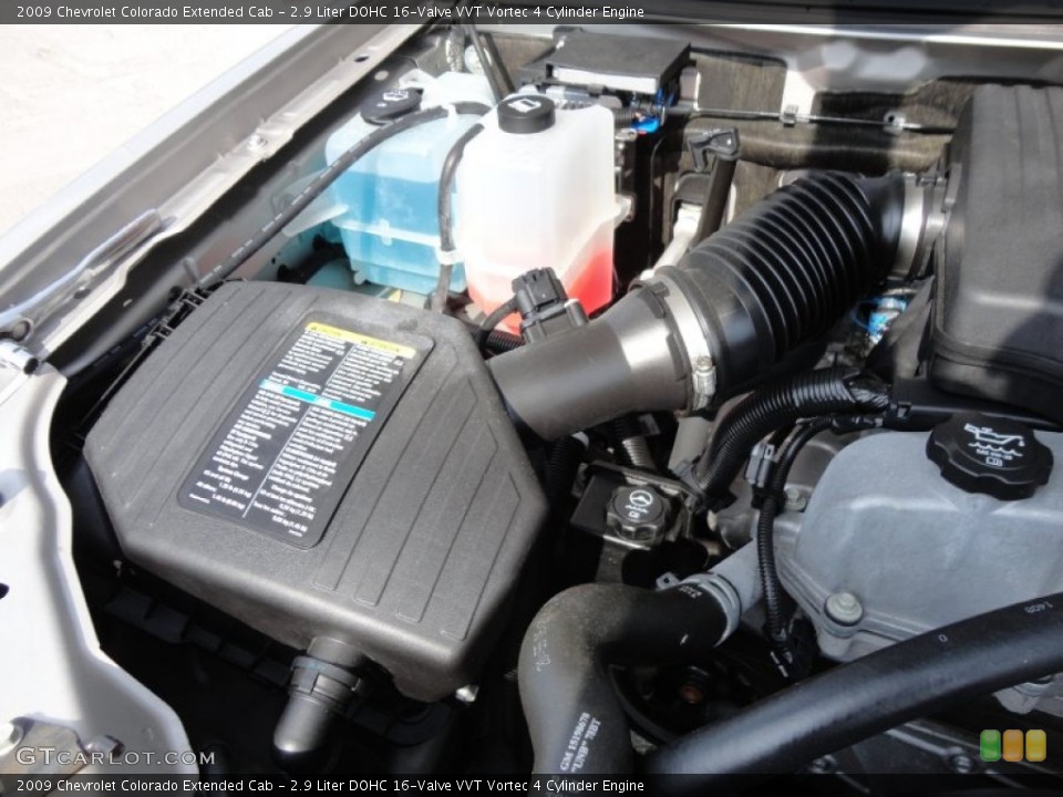 2.9 Liter DOHC 16-Valve VVT Vortec 4 Cylinder Engine for the 2009 Chevrolet Colorado #61016050