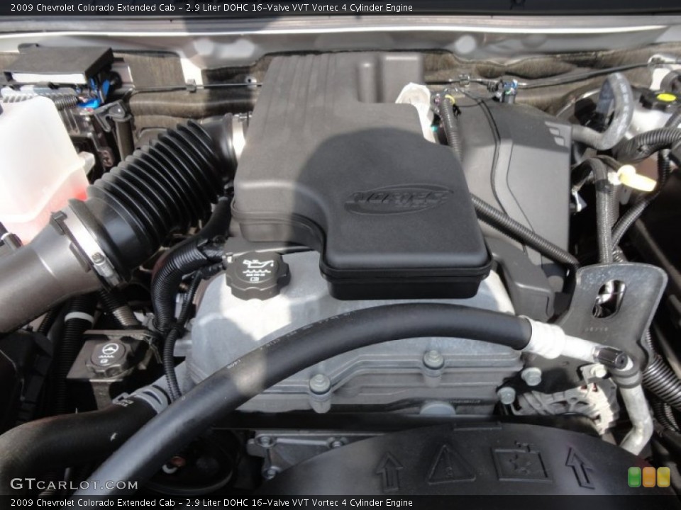 2.9 Liter DOHC 16-Valve VVT Vortec 4 Cylinder Engine for the 2009 Chevrolet Colorado #61016056