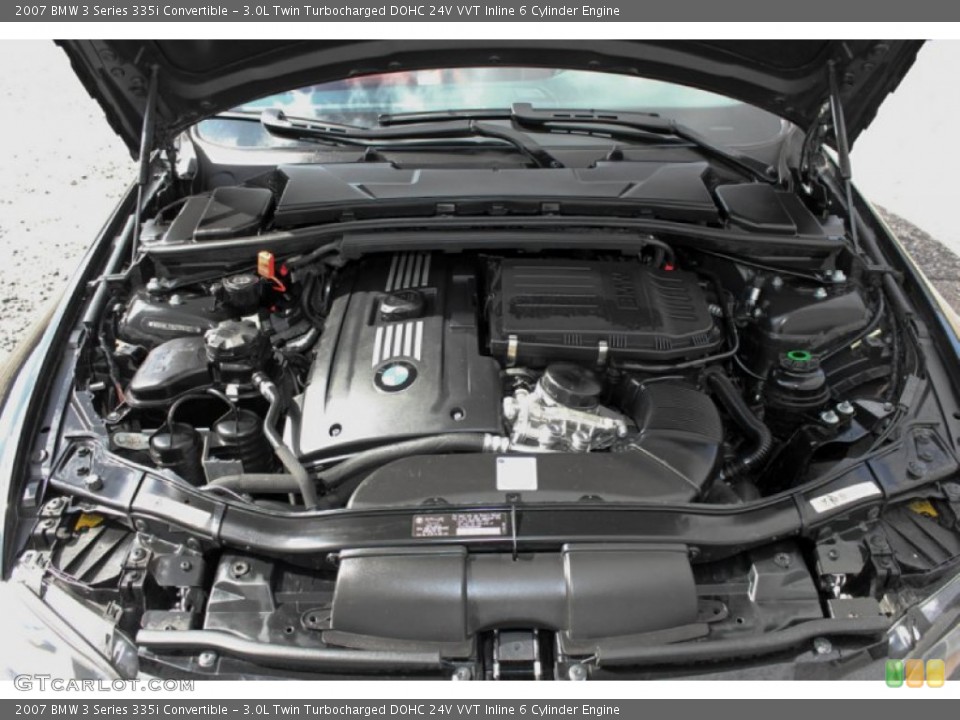 3.0L Twin Turbocharged DOHC 24V VVT Inline 6 Cylinder Engine for the 2007 BMW 3 Series #61017148