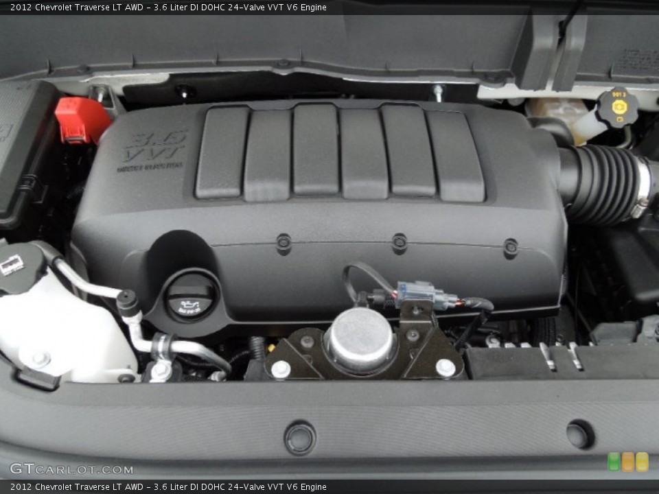 3.6 Liter DI DOHC 24-Valve VVT V6 Engine for the 2012 Chevrolet Traverse #61019812