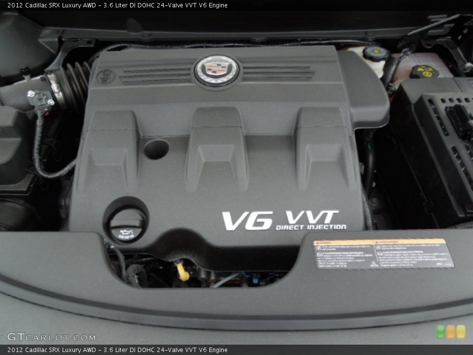 3.6 Liter DI DOHC 24-Valve VVT V6 Engine for the 2012 Cadillac SRX #61020751