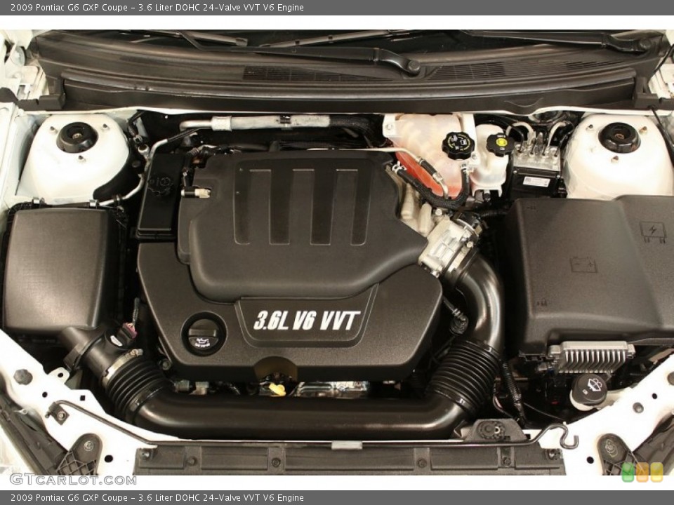 3.6 Liter DOHC 24-Valve VVT V6 2009 Pontiac G6 Engine