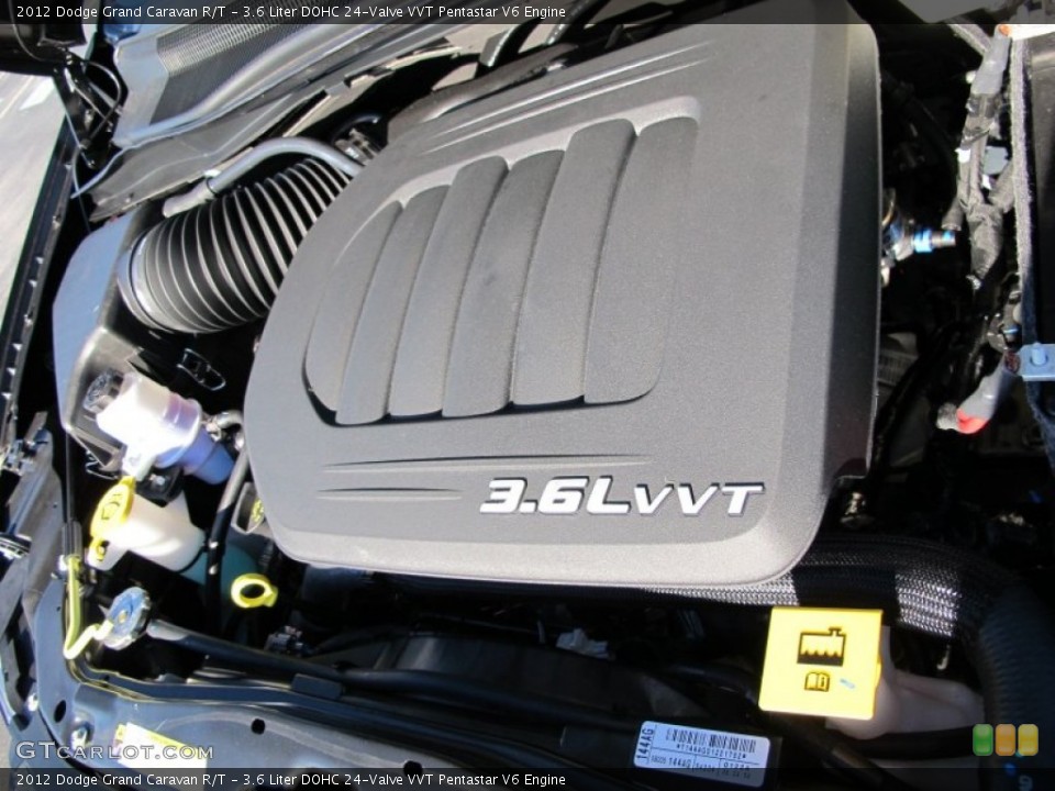 3.6 Liter DOHC 24-Valve VVT Pentastar V6 Engine for the 2012 Dodge Grand Caravan #61025986