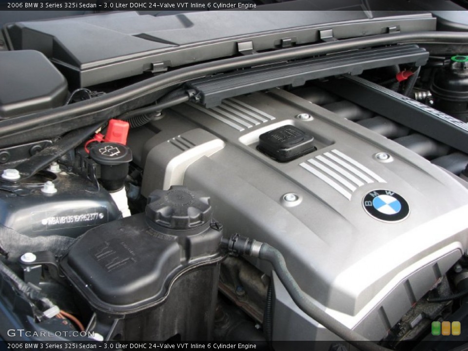 3.0 Liter DOHC 24-Valve VVT Inline 6 Cylinder Engine for the 2006 BMW 3 Series #61027684