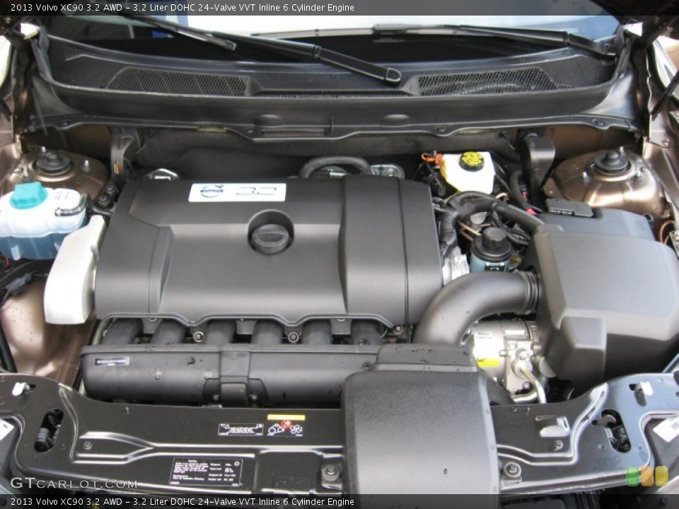 3.2 Liter DOHC 24-Valve VVT Inline 6 Cylinder Engine for the 2013 Volvo XC90 #61039522