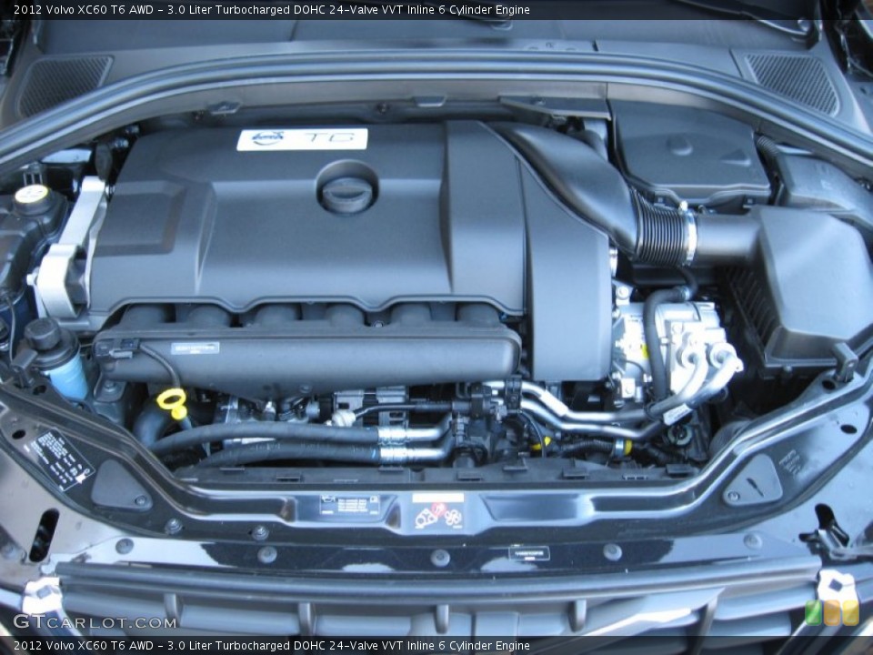 3.0 Liter Turbocharged DOHC 24-Valve VVT Inline 6 Cylinder Engine for the 2012 Volvo XC60 #61040485