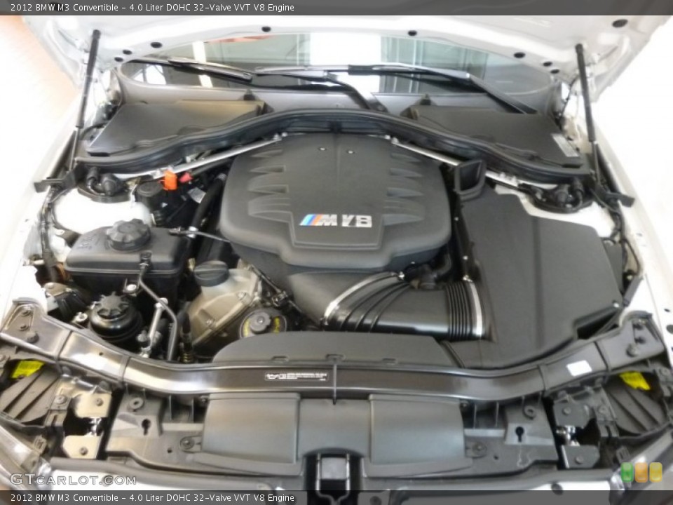 4.0 Liter DOHC 32-Valve VVT V8 Engine for the 2012 BMW M3 #61043251