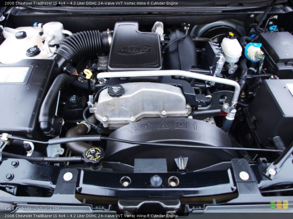 4.2 Liter DOHC 24-Valve VVT Vortec Inline 6 Cylinder Engine for the 2008 Chevrolet TrailBlazer #61044802