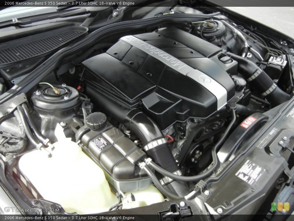 3.7 Liter SOHC 18-Valve V6 Engine for the 2006 Mercedes-Benz S #61046848
