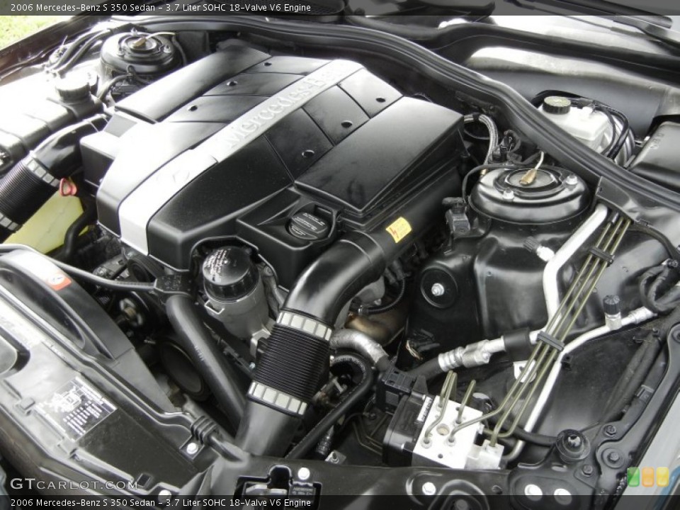 3.7 Liter SOHC 18-Valve V6 Engine for the 2006 Mercedes-Benz S #61046857