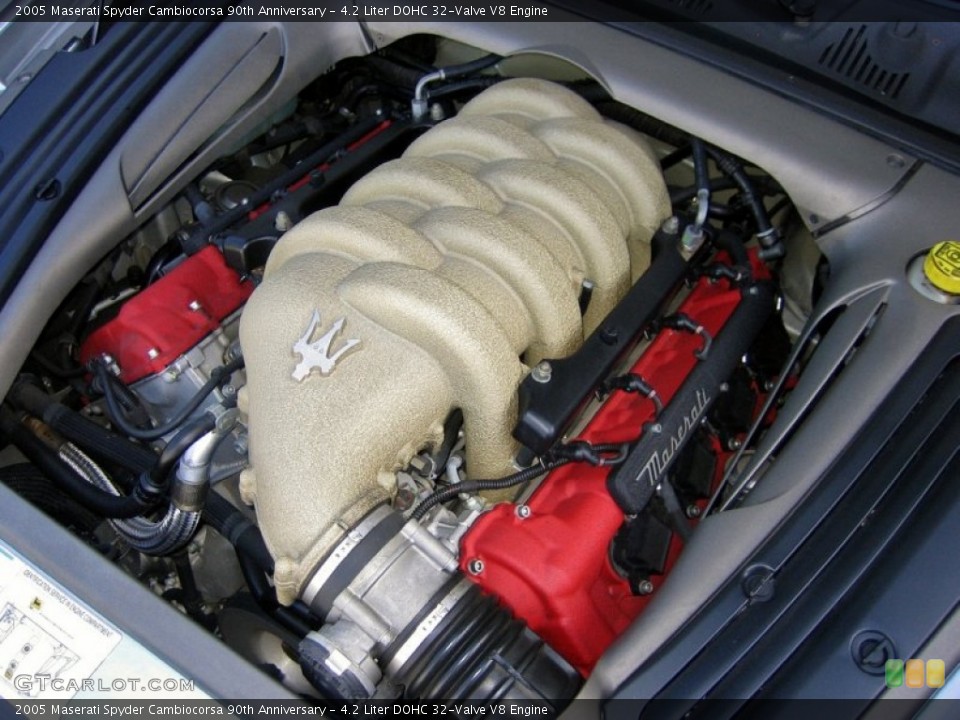4.2 Liter DOHC 32-Valve V8 Engine for the 2005 Maserati Spyder #61047955