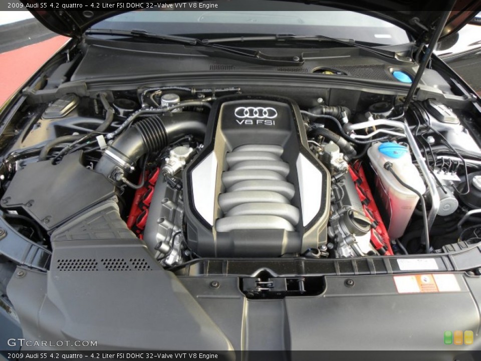 4.2 Liter FSI DOHC 32-Valve VVT V8 Engine for the 2009 Audi S5 #61050205