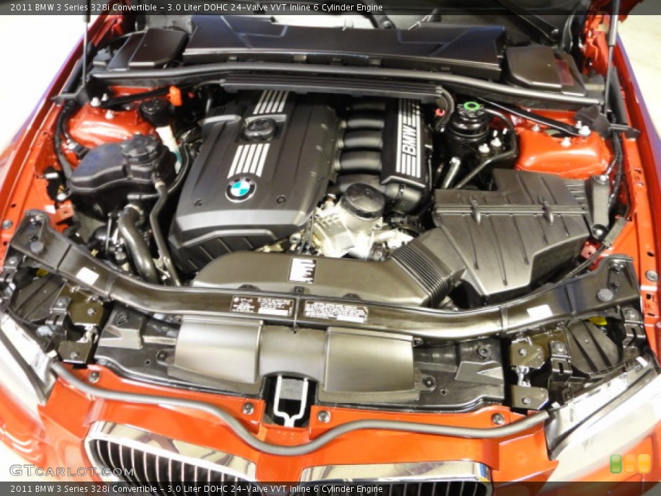 3.0 Liter DOHC 24-Valve VVT Inline 6 Cylinder Engine for the 2011 BMW 3 Series #61058065