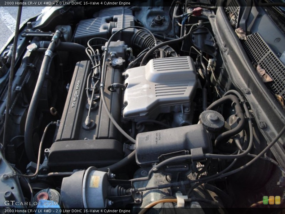 2.0 Liter DOHC 16-Valve 4 Cylinder Engine for the 2000 Honda CR-V #61060612