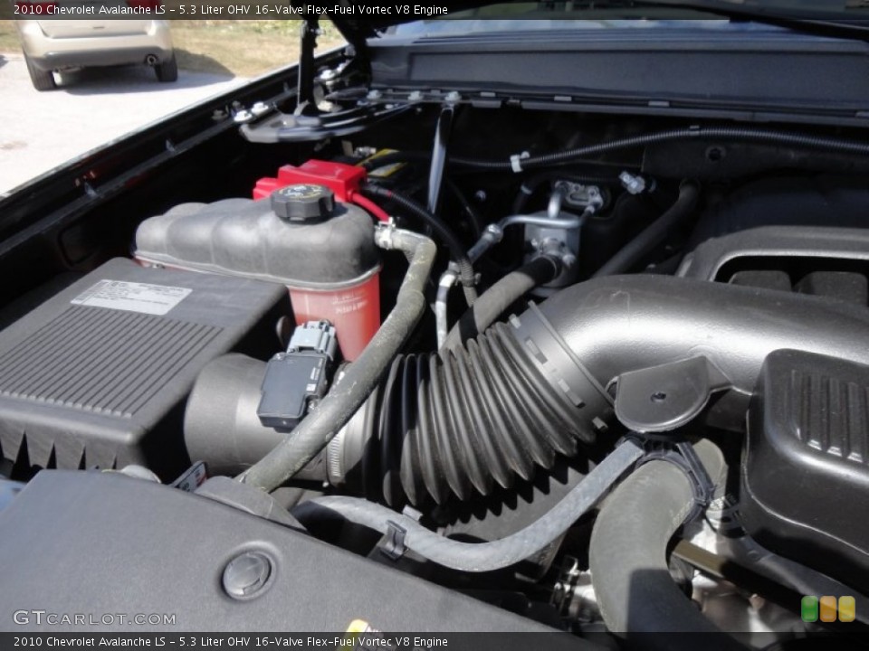 5.3 Liter OHV 16-Valve Flex-Fuel Vortec V8 Engine for the 2010 Chevrolet Avalanche #61063309