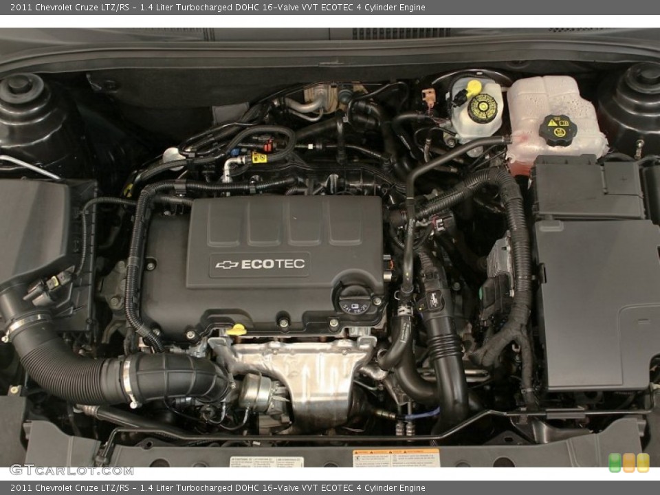 1.4 Liter Turbocharged DOHC 16-Valve VVT ECOTEC 4 Cylinder Engine for the 2011 Chevrolet Cruze #61069096