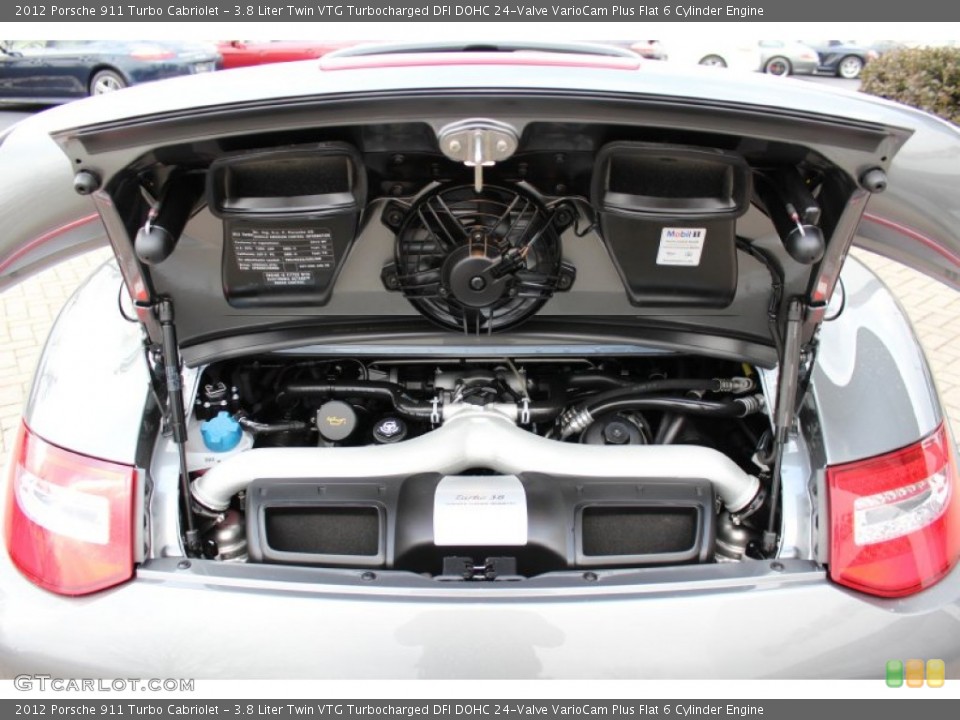 3.8 Liter Twin VTG Turbocharged DFI DOHC 24-Valve VarioCam Plus Flat 6 Cylinder Engine for the 2012 Porsche 911 #61071931