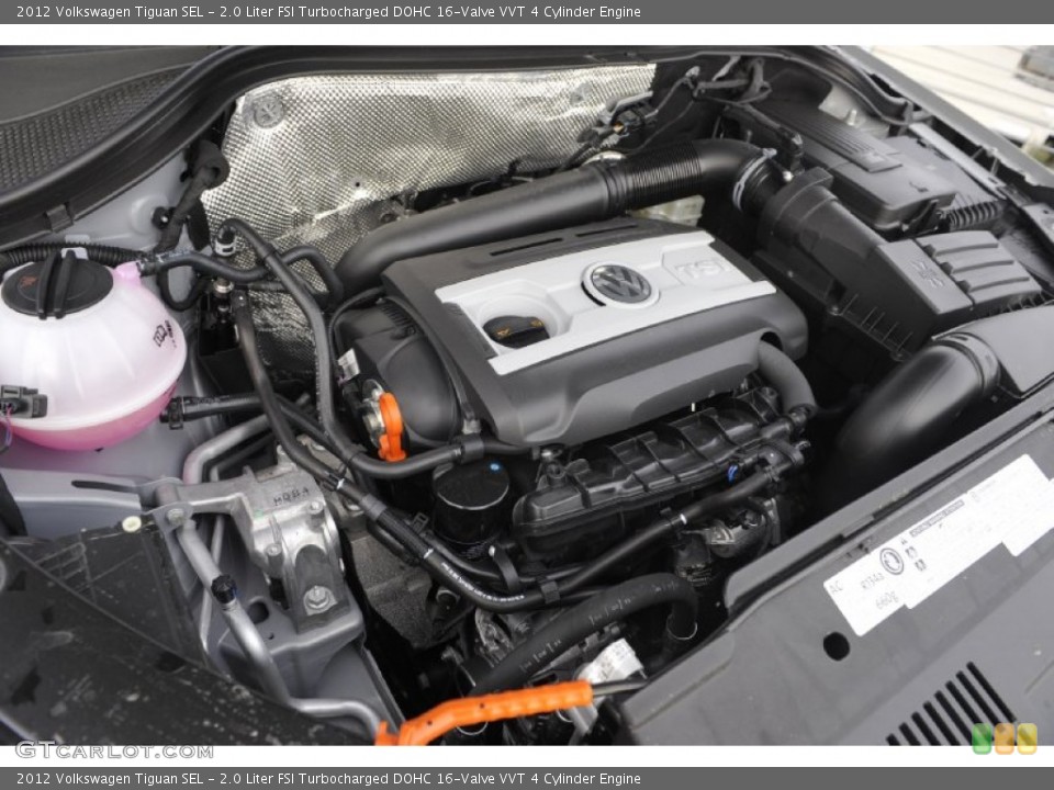 2.0 Liter FSI Turbocharged DOHC 16-Valve VVT 4 Cylinder Engine for the 2012 Volkswagen Tiguan #61081834