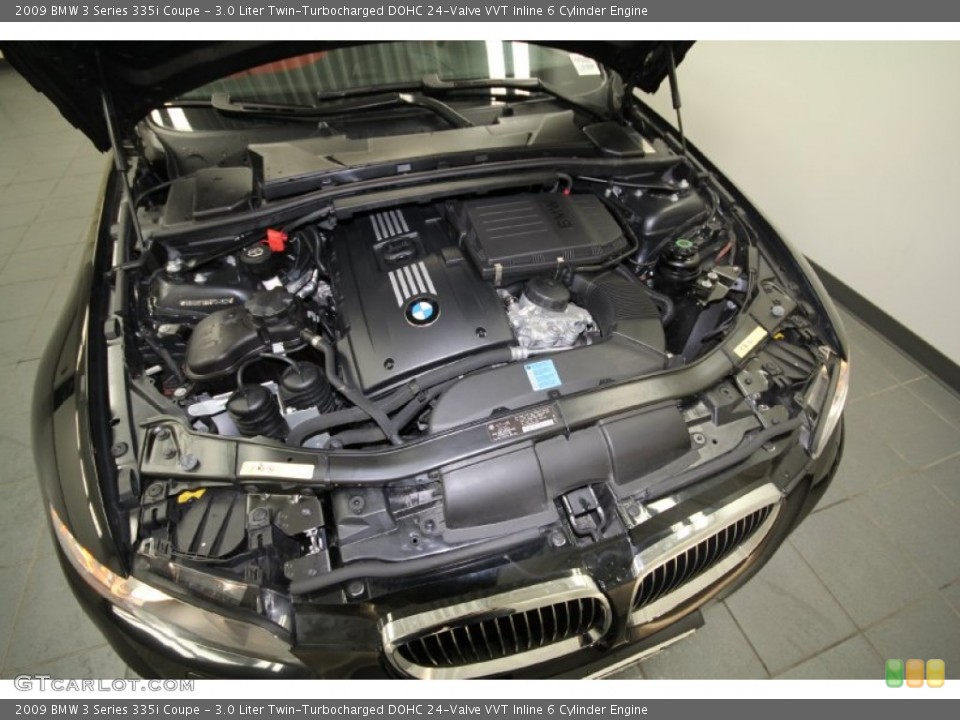 3.0 Liter Twin-Turbocharged DOHC 24-Valve VVT Inline 6 Cylinder Engine for the 2009 BMW 3 Series #61083366