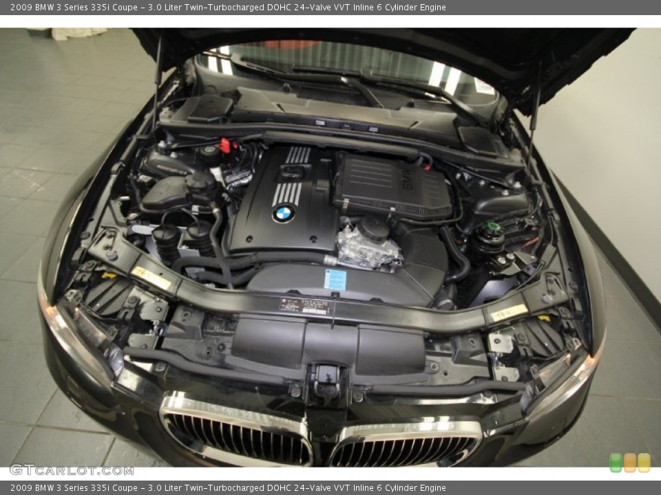 3.0 Liter Twin-Turbocharged DOHC 24-Valve VVT Inline 6 Cylinder Engine for the 2009 BMW 3 Series #61083379